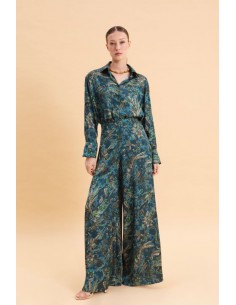 Mystic Forest Satin Pants