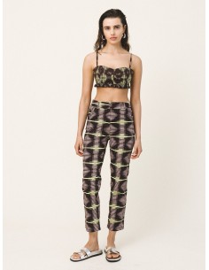 Elaina Printed Bustier Top 2