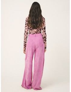 Remi Corduroy Wide - Leg Pants 2