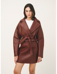 Rea Leather Mini Skirt 2